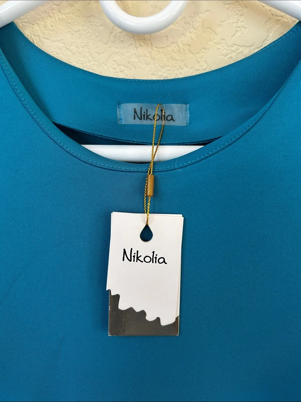 NWT Nikolia Cinderella Dress - Aqua